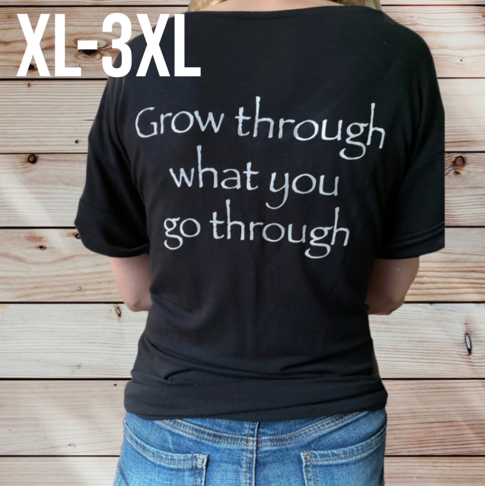 Grow Through What You Go Through Crew Tshirt